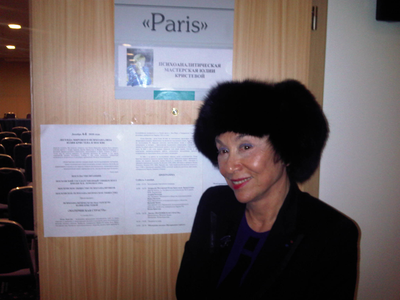 Julia Kristeva &agrave; Moscou
