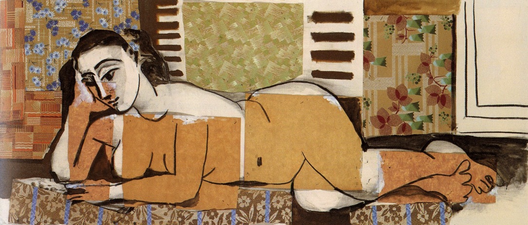 Picasso, Femme nue allong&eacute;e, &eacute;t&eacute; 1955