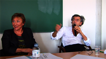 Bernard Henri L&eacute;vi et Julia Kristeva