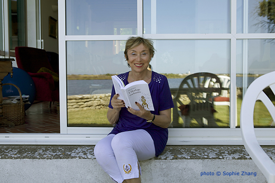 Portrait de Julia Kristeva, par Sophie Zhang (photo © Sophie Zhang)